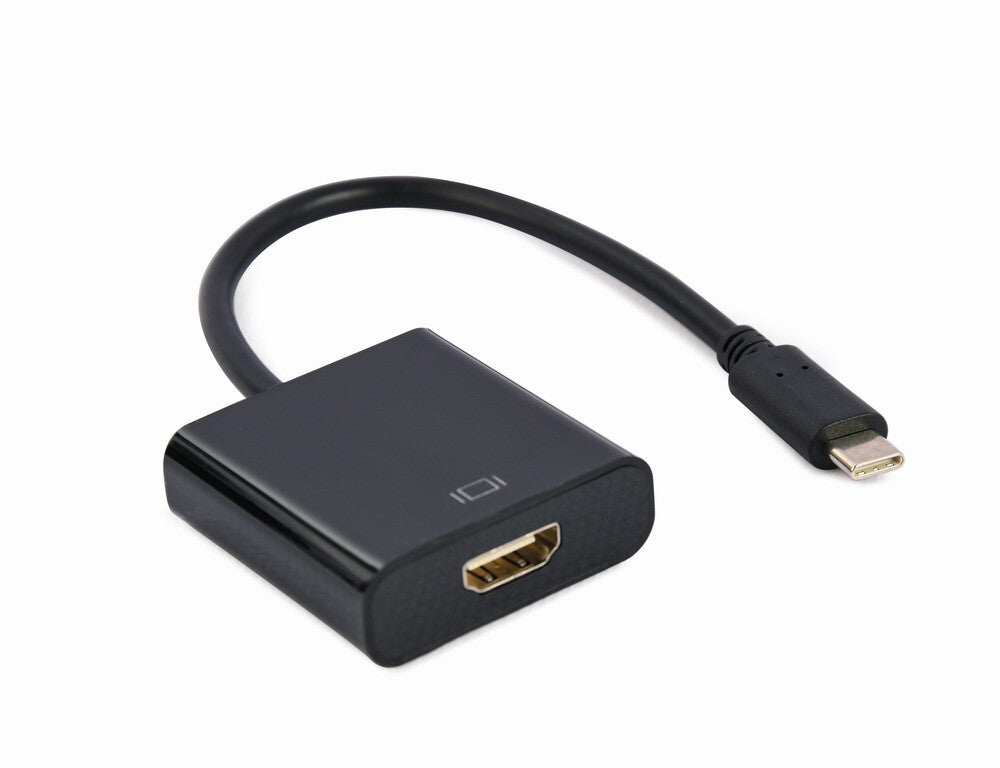 Gembird A-CM-HDMIF-03 USB grafisk adapter 3840 x 2160 pixel Sort