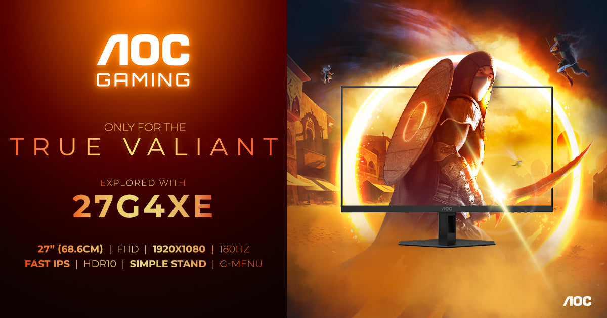 AOC AGON 27G4XE 27 1920 x 1080 (Full HD) HDMI DisplayPort 180Hz