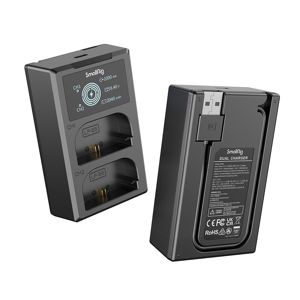 Batterilader SMALLRIG LP-E6NH