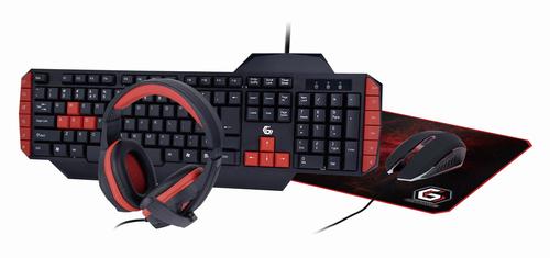 Gembird GGS-UMG4-02 keyboard Mouse included Gaming USB QWERTY US English Black