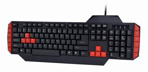Gembird GGS-UMG4-02 keyboard Mouse included Gaming USB QWERTY US English Black