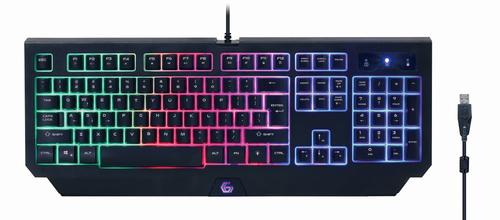 Gembird GGS-UMGL4-01 keyboard Mouse included Gaming USB QWERTY US English Black
