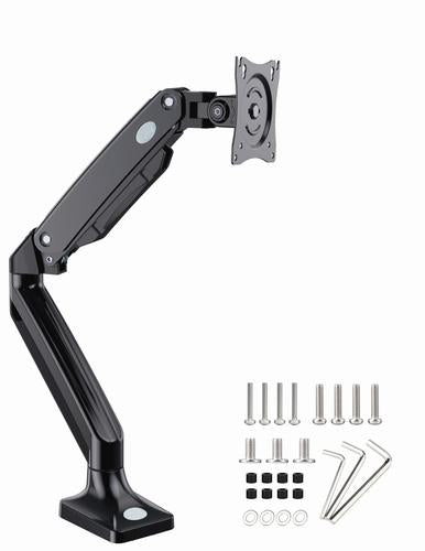 Gembird MA-DA1-03 monitor mount / stand 88.9 cm (35") Desk Black