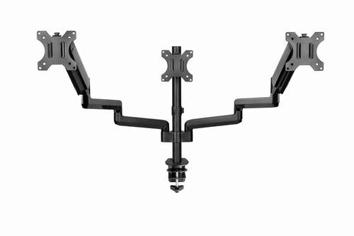 Gembird MA-DA3-01 skærmbeslag og -stativer 68,6 cm (27") Skrivebord Sort