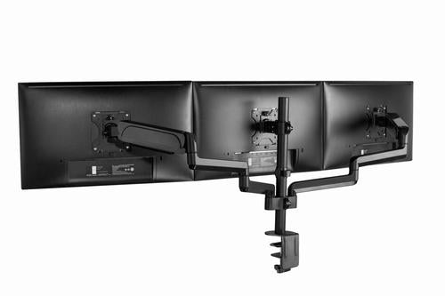 Gembird MA-DA3-01 skærmbeslag og -stativer 68,6 cm (27") Skrivebord Sort