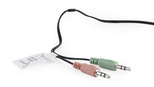 Gembird MHS-001 headphones/headset Wired Head-band Music Black