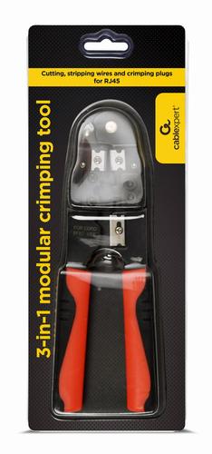 Gembird T-WC-03 cable crimper Crimping tool Black, Red