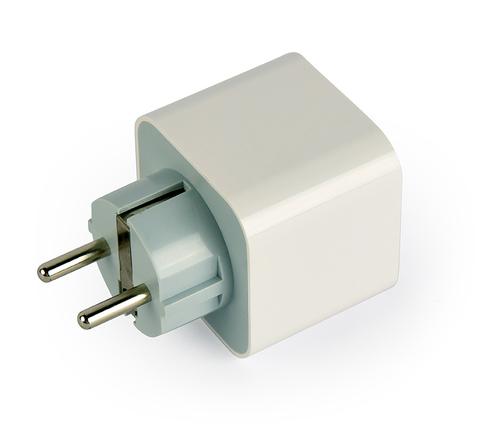 Gembird TSL-PS-S1M-01-W socket-outlet Type F White