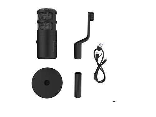 GENESIS Radium 350D Black PC microphone