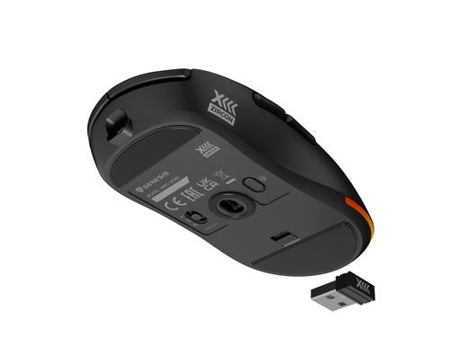 GENESIS Zircon XIII mouse Gaming Ambidextrous RF Wireless + USB Type-C Optical 26000 DPI