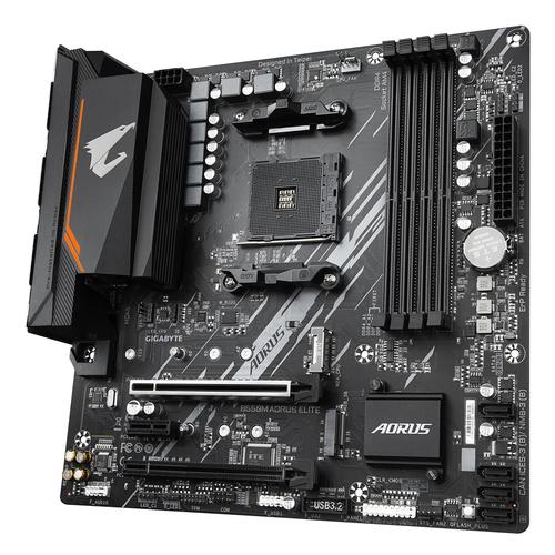GIGABYTE B550M AORUS ELITE bundkort AMD B550 Stik AM4 micro ATX