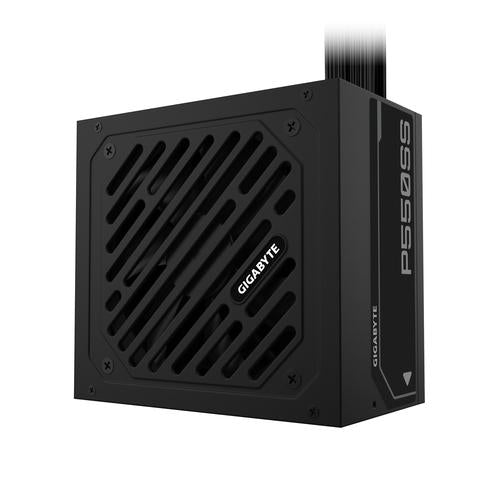 GIGABYTE P550SS Power Supply - PCIe 5.0, 80 PLUS Silver, 120mm Fan, ATX 3.0 compatible, UK Plug