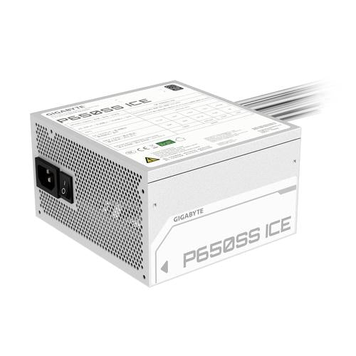GIGABYTE P650SS ICE enhed til strømforsyning 650 W 20+4 pin ATX ATX Hvid