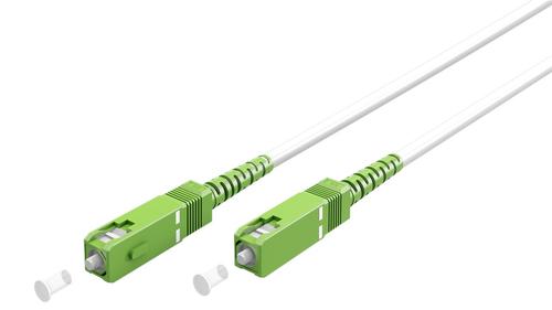 Goobay 59596 InfiniBand/fibre optic cable 3 m SC FTTH White