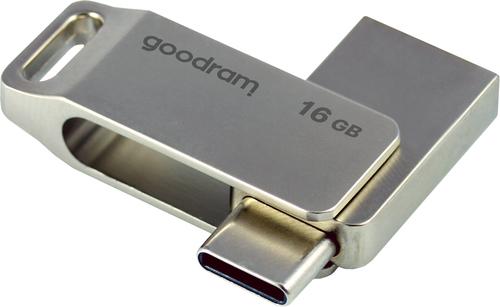 Goodram ODA3 USB flash drive 16 GB USB Type-A / USB Type-C 3.2 Gen 1 (3.1 Gen 1) Silver