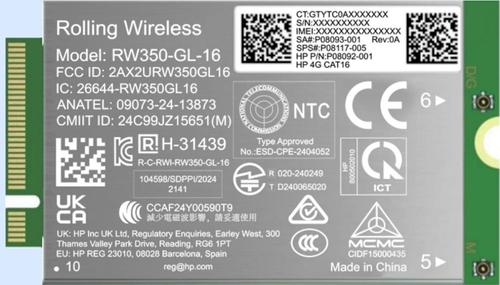 HP 4G LTE-Advanced Pro Cat16 WWAN Intern