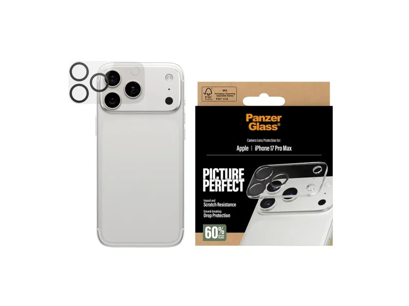 PANZERGLASS PICTUREPERFECT KAMERALINSEBESKYTTER TIL IPHONE 17 PRO