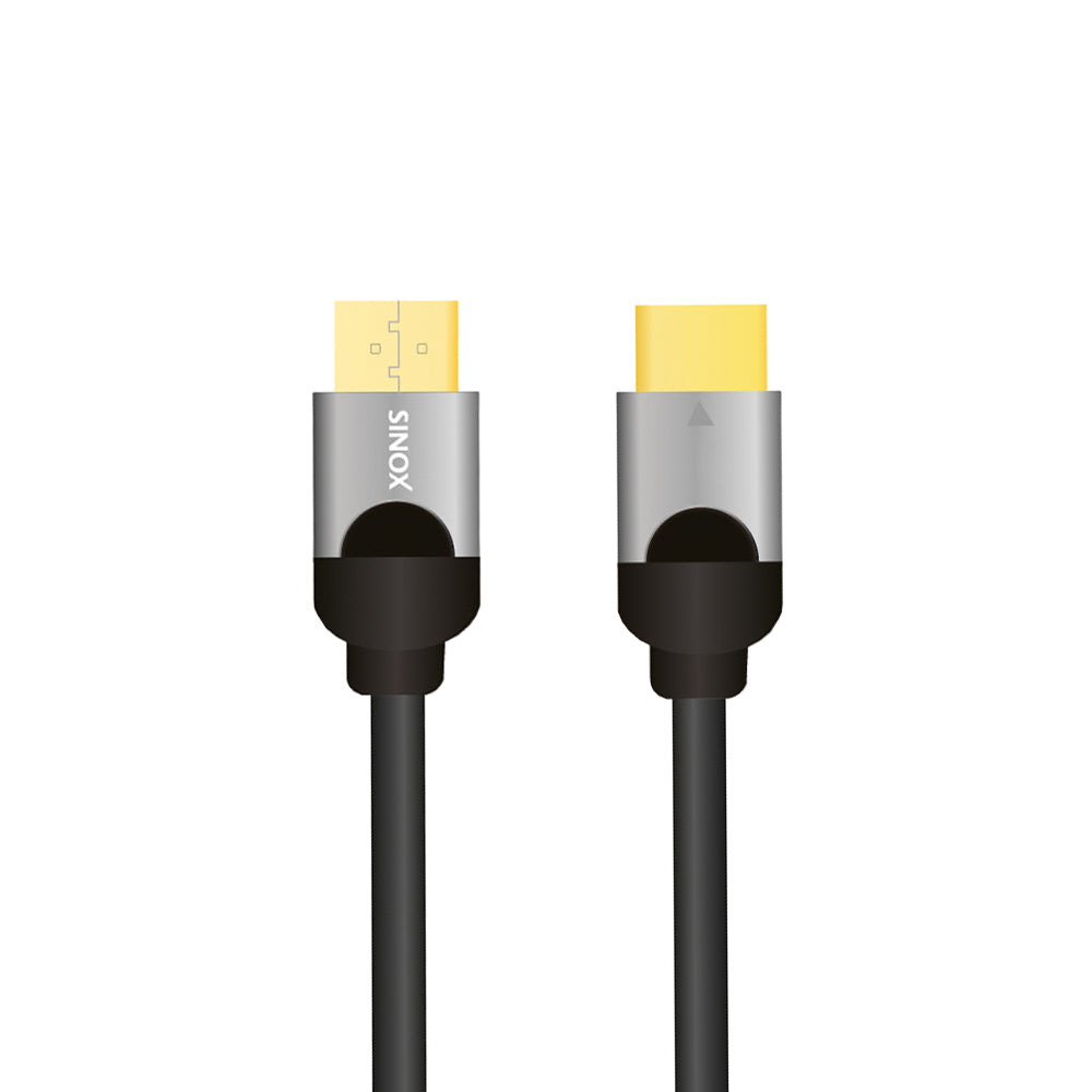 Sinox SHD HDMI™ kabel 8K60Hz+E. 1m. Sort