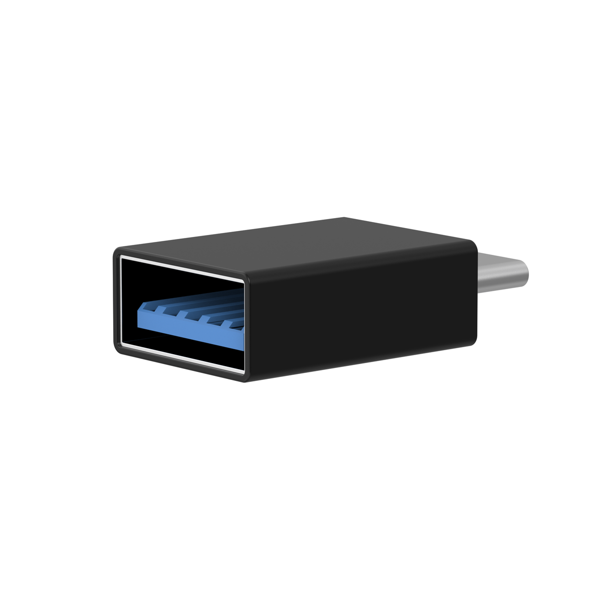 Sinox USB C - USB A adapter. Sort