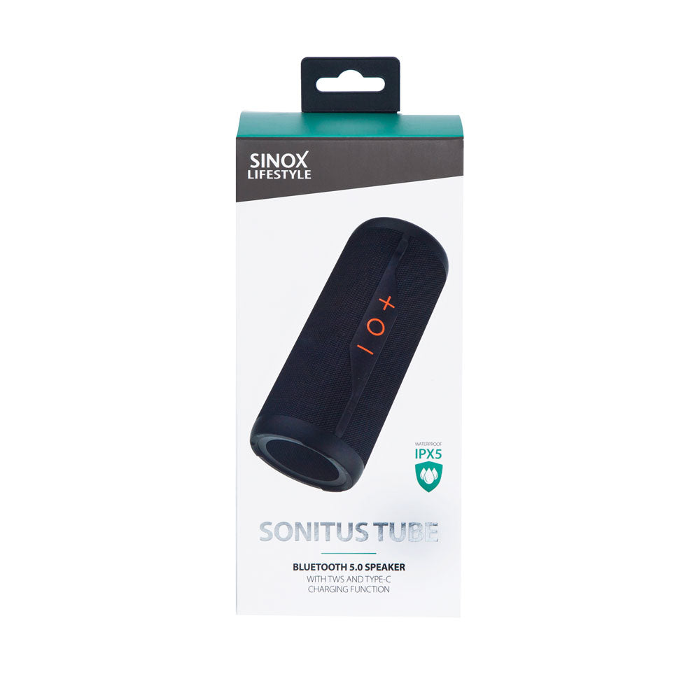 Sinox Sonitus Tube højttaler. Sort