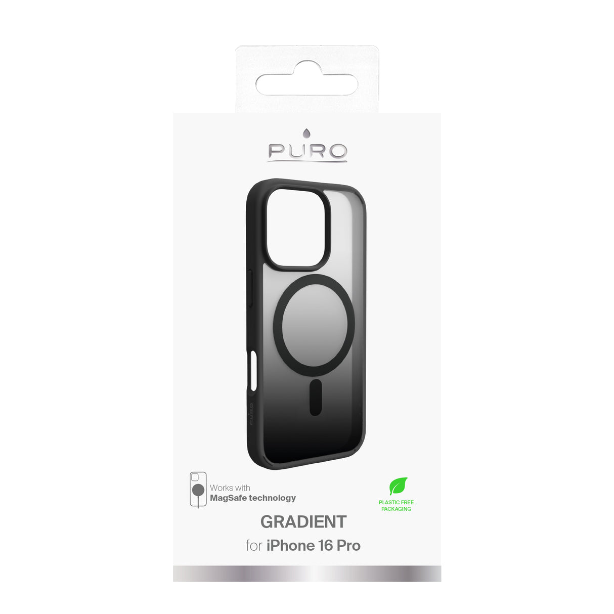 PURO Gradient-etui til iPhone 16 Pro