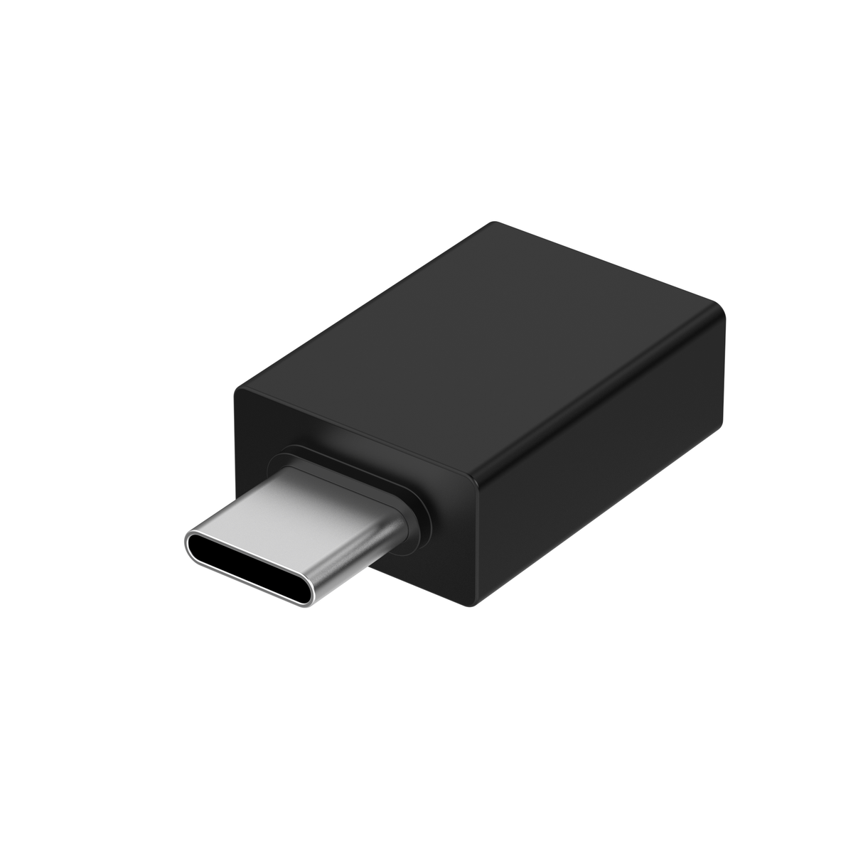 Sinox USB C - USB A adapter. Sort