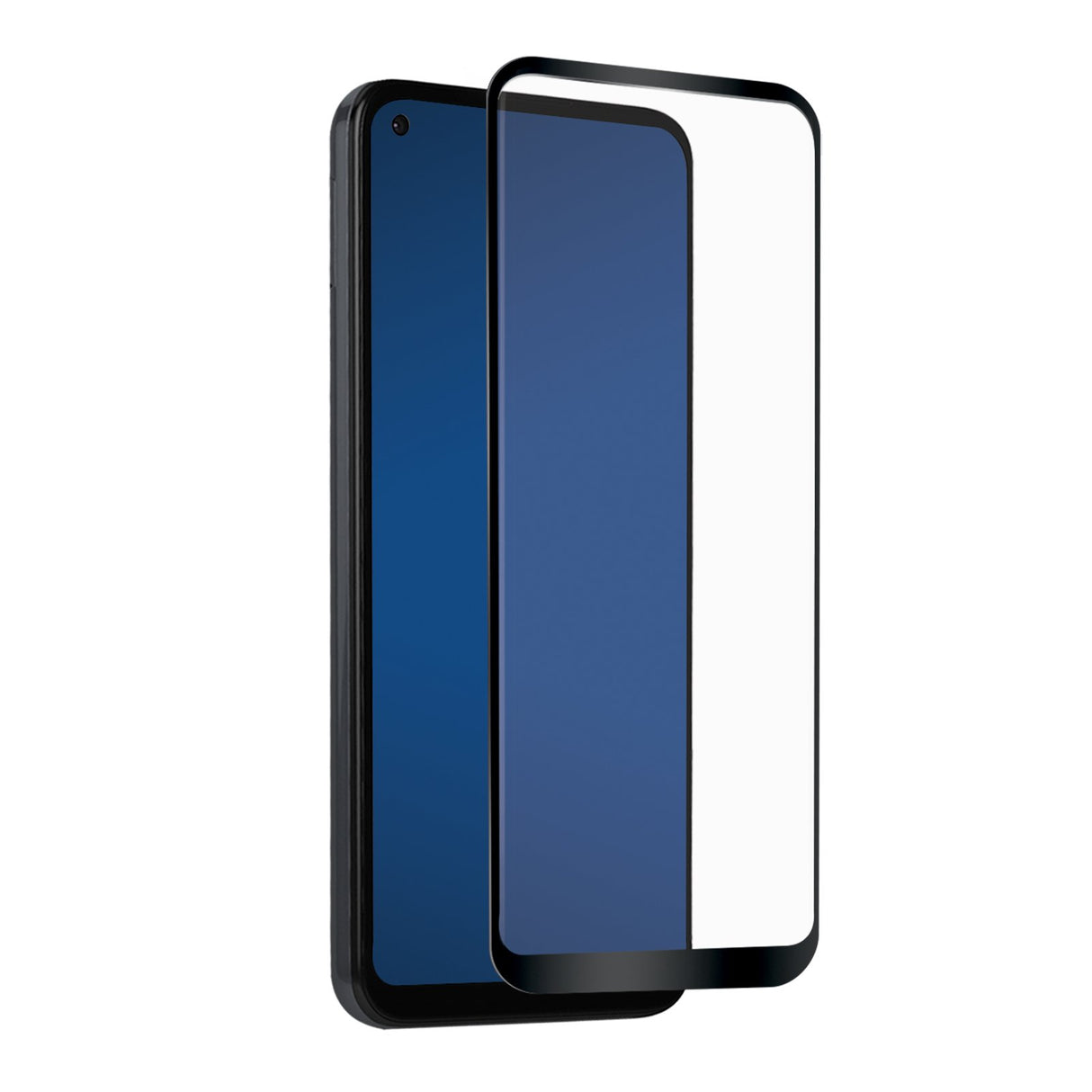 SBS beskyttelsesglas til Samsung Galaxy A12 / A32 5G / M12 / A13 5G / A03®. Sorte kanter
