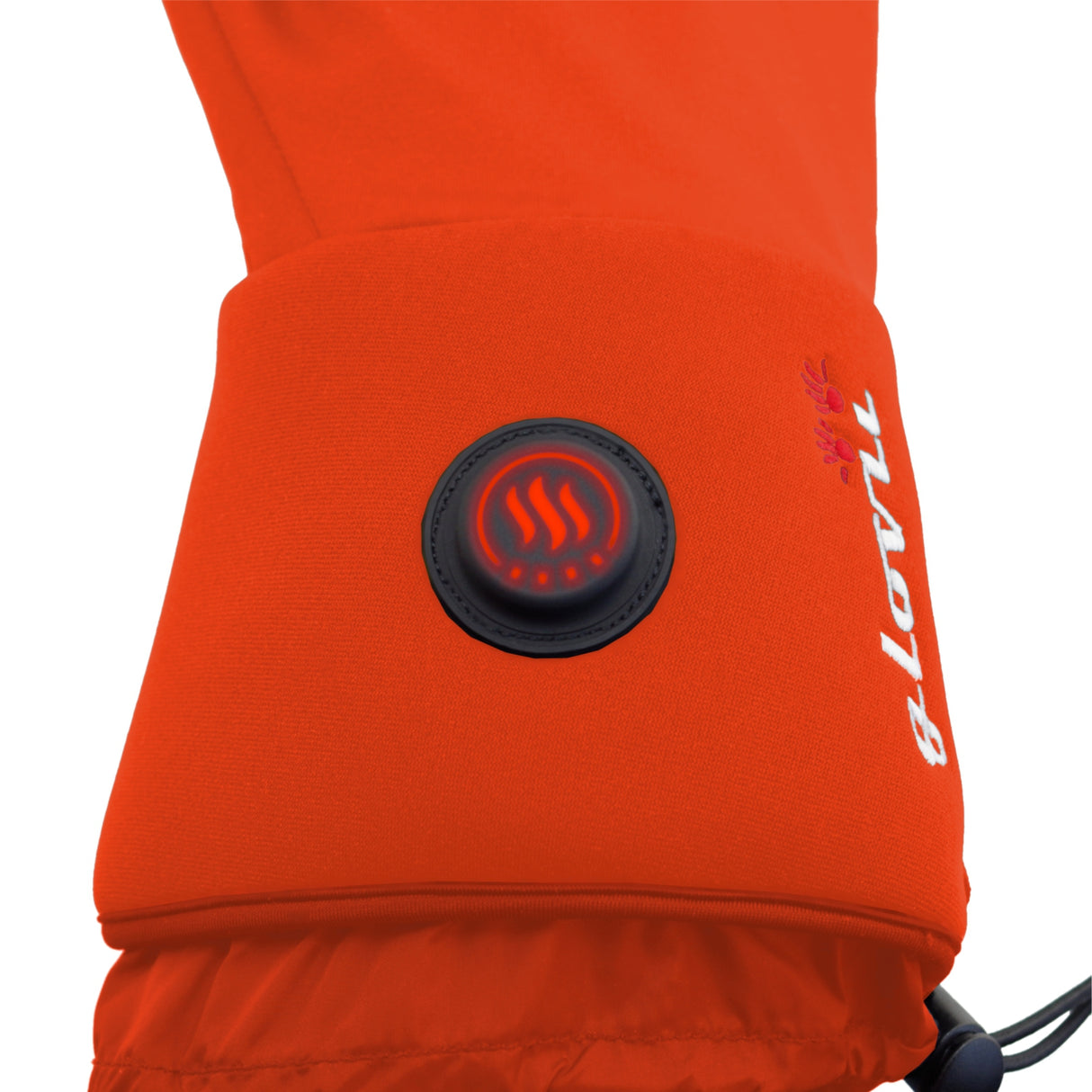 Glovii opvarmede universalhandsker XS. Rød