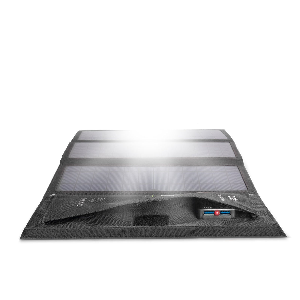 SBS transportabel oplader med solceller. 21W