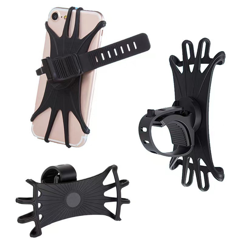 Sinox Lifestyle 360° drejelig mobilholder til cykler og scootere. Sort