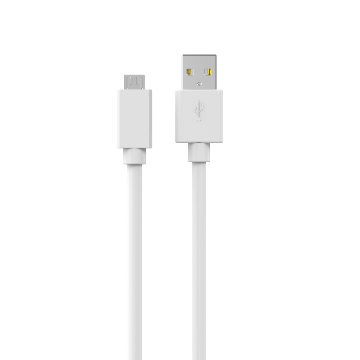 Sinox USB A til USB Micro kabel. 3m. Hvid
