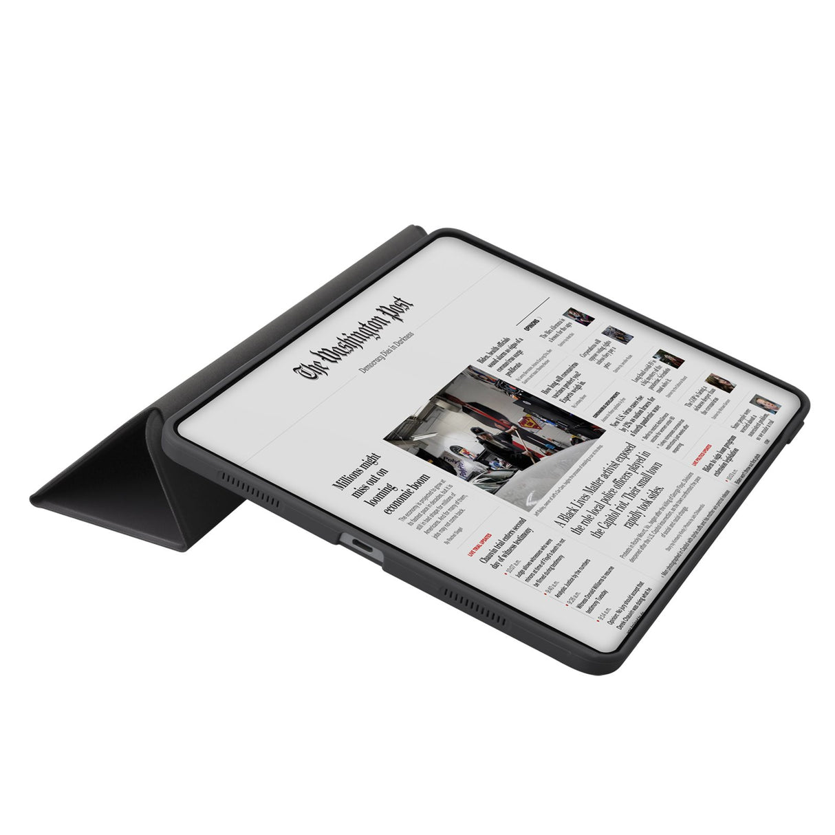 SBS Book Case Pro til iPad Pro 12" 2021®. Sort