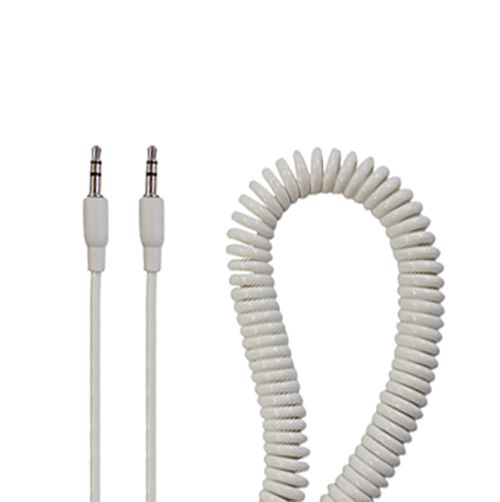 Sinox One mini jack kabel. 1m. Hvid