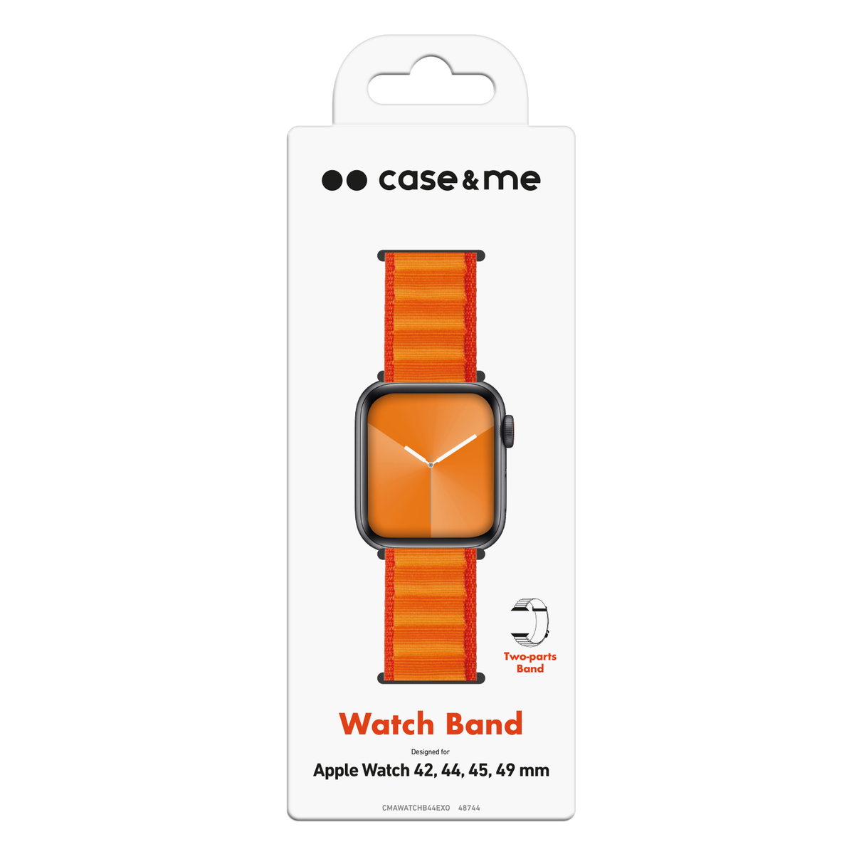 SBS Extreme urrem til Apple Watch 42/44/45/49mm. Orange