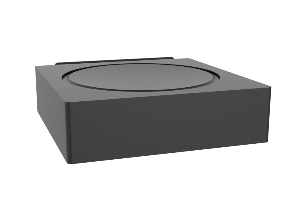 Cavus vægbeslag til Sonos® AMP horisontal. Sort