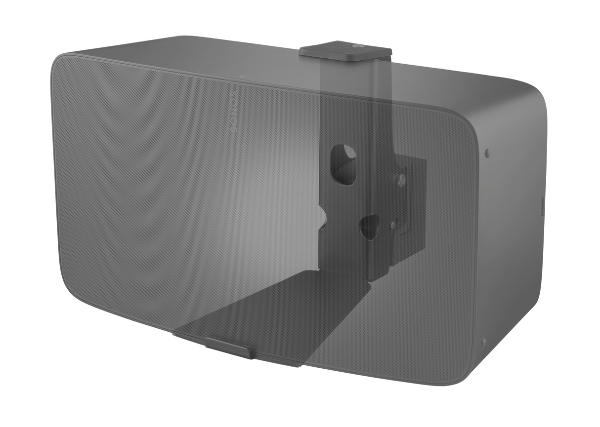 Cavus vægbeslag til Sonos® Five/Play:5. Horisontal. Sort