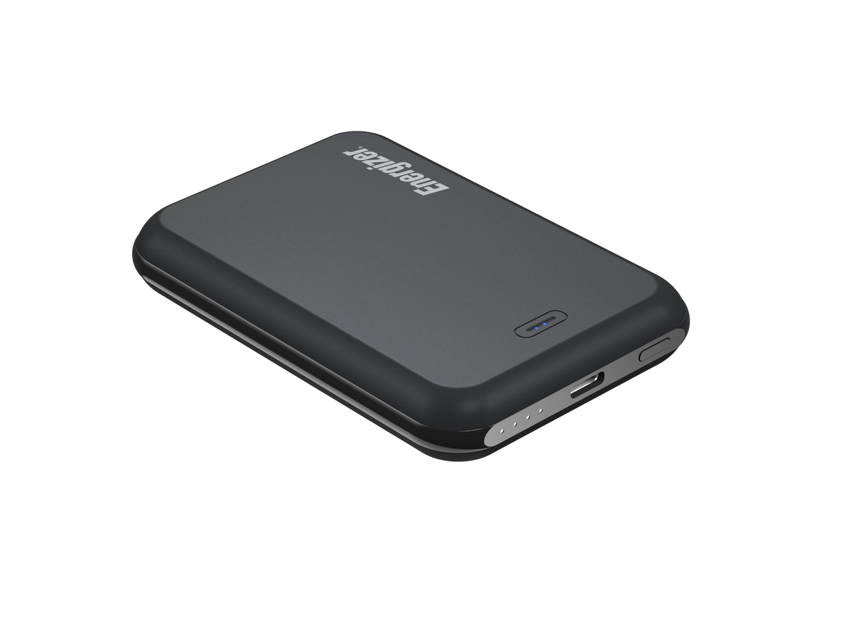 Energizer 15W magnetisk trådløs powerbank. Sort