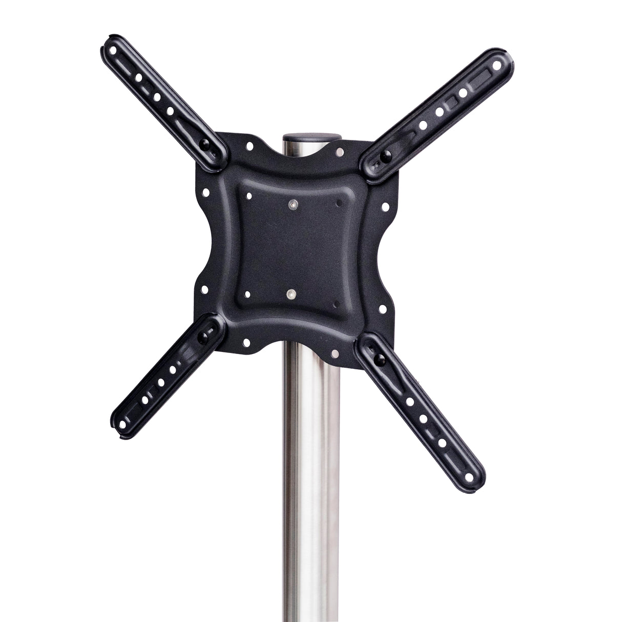 Sinox StandView TV gulvstand med drejbar top. 26"-65". Alu finish