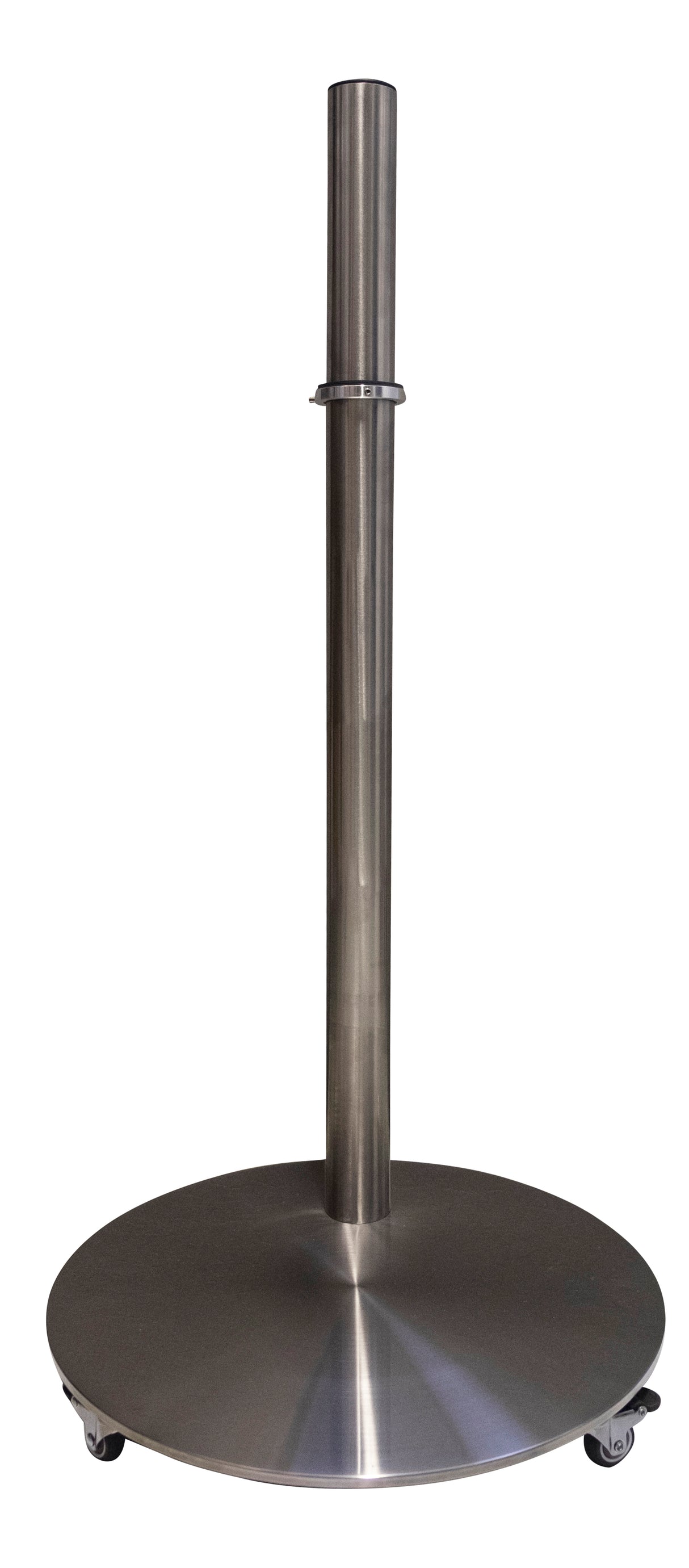 Sinox StandView TV gulvstand med hjul og drejbar top. 26"-65". Alu finish