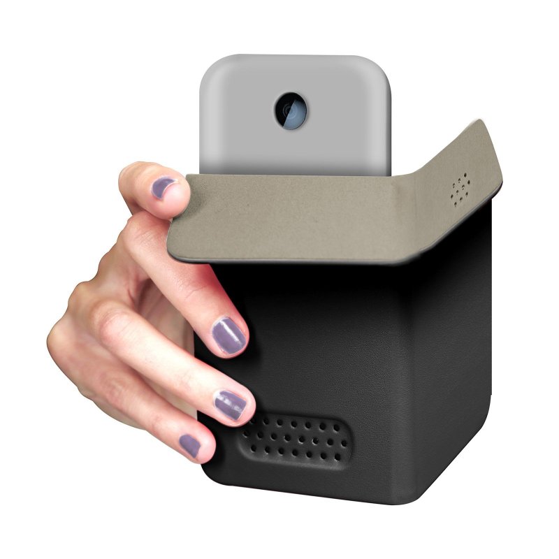 SBS universelt slankt book cover til mobil op til 5,5". Sort