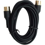 Cavus B&O Powerlink kabel. 1,8m. Sort