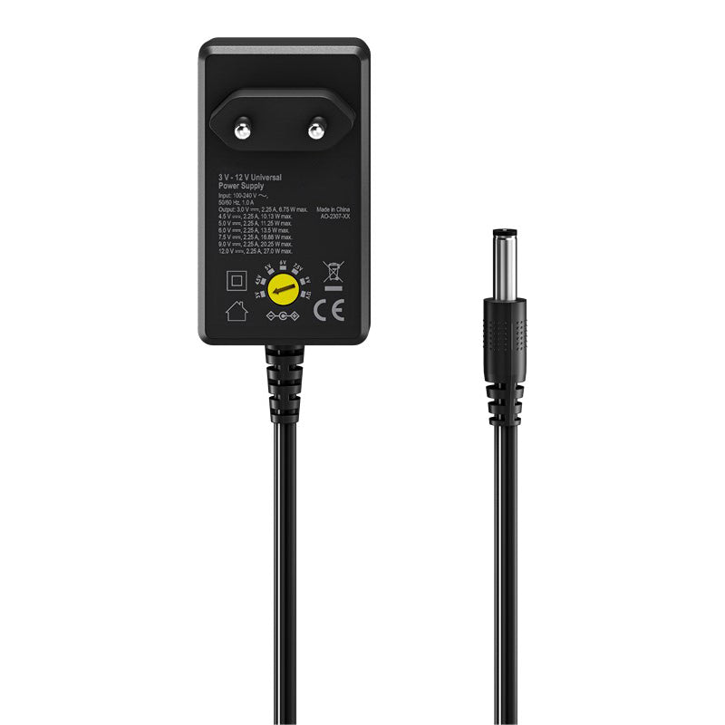 Sinox universal strømforsyning 2,25A