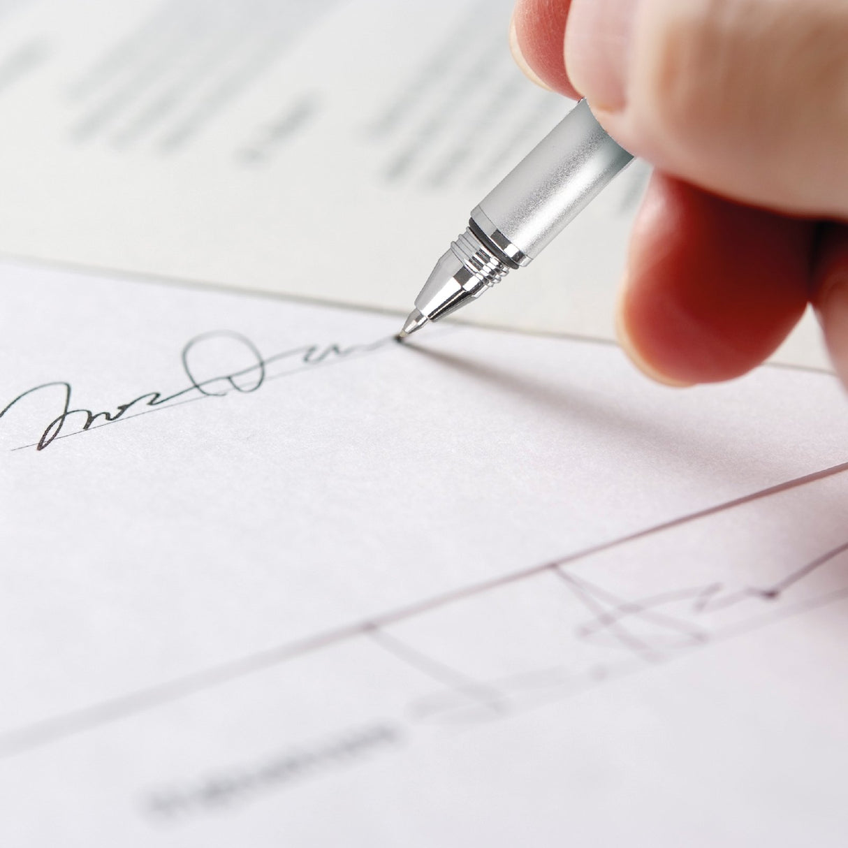 SBS kapacitiv pen til smartphones og tablets. Sølv/sort