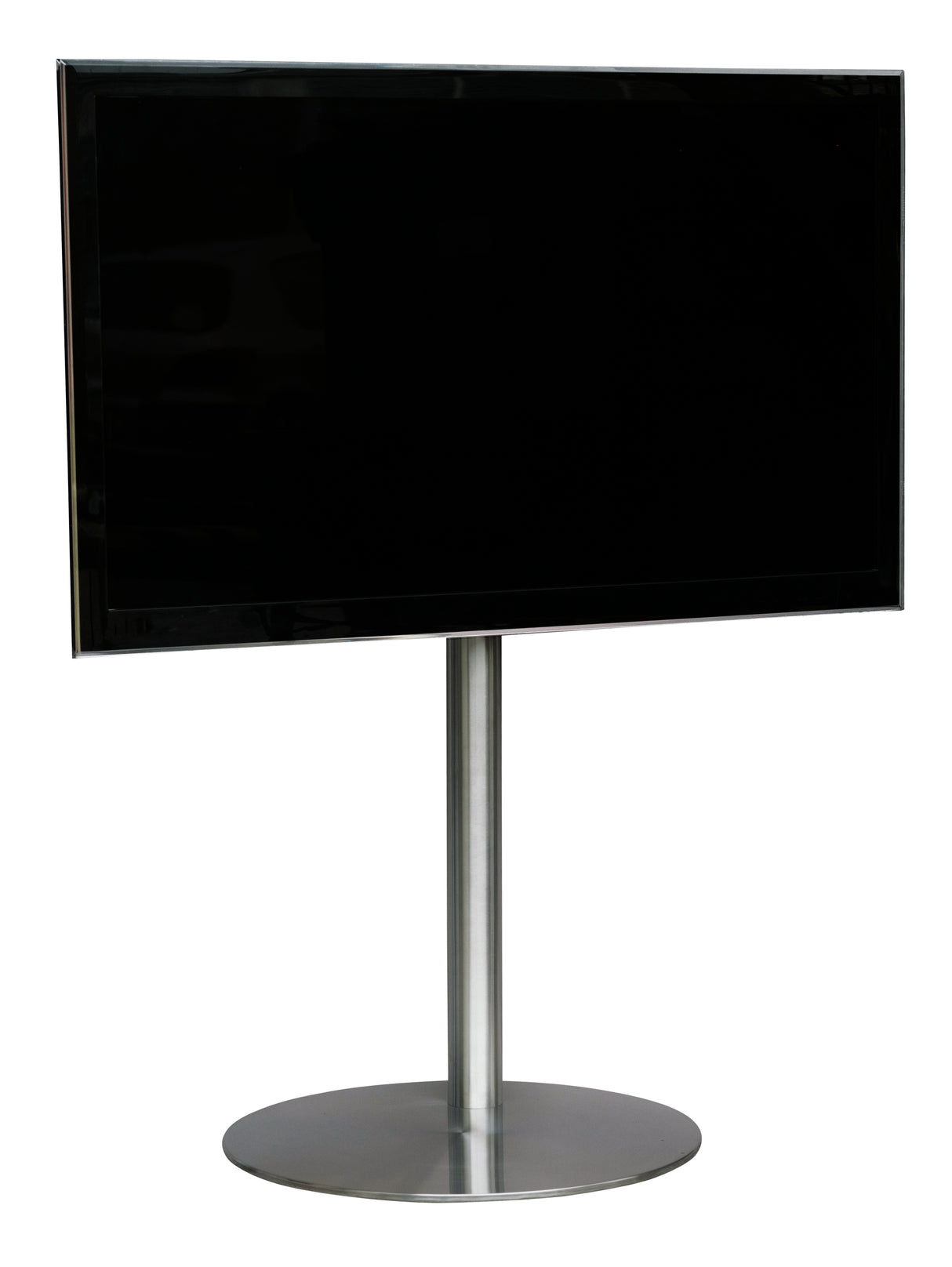 Sinox StandView TV gulvstand med drejbar top. 26"-65". Alu finish