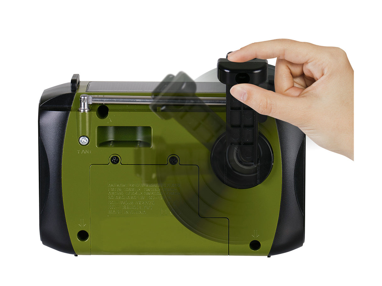 Sinox Bluetooth® nødradio. Grøn