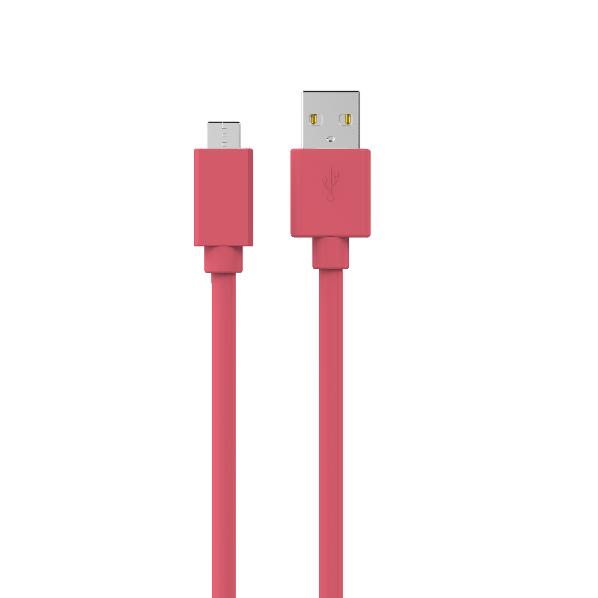 Sinox USB C til USB A kabel. 1m. Pink