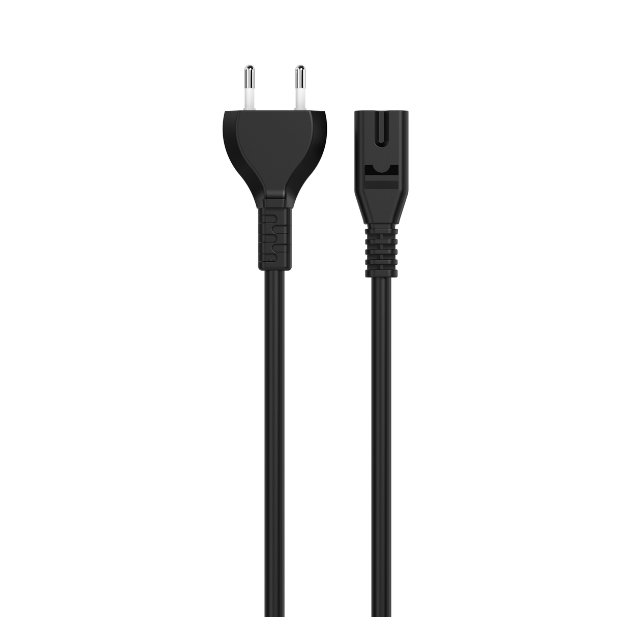 Sinox 8-tals strømkabel. 5m. Sort