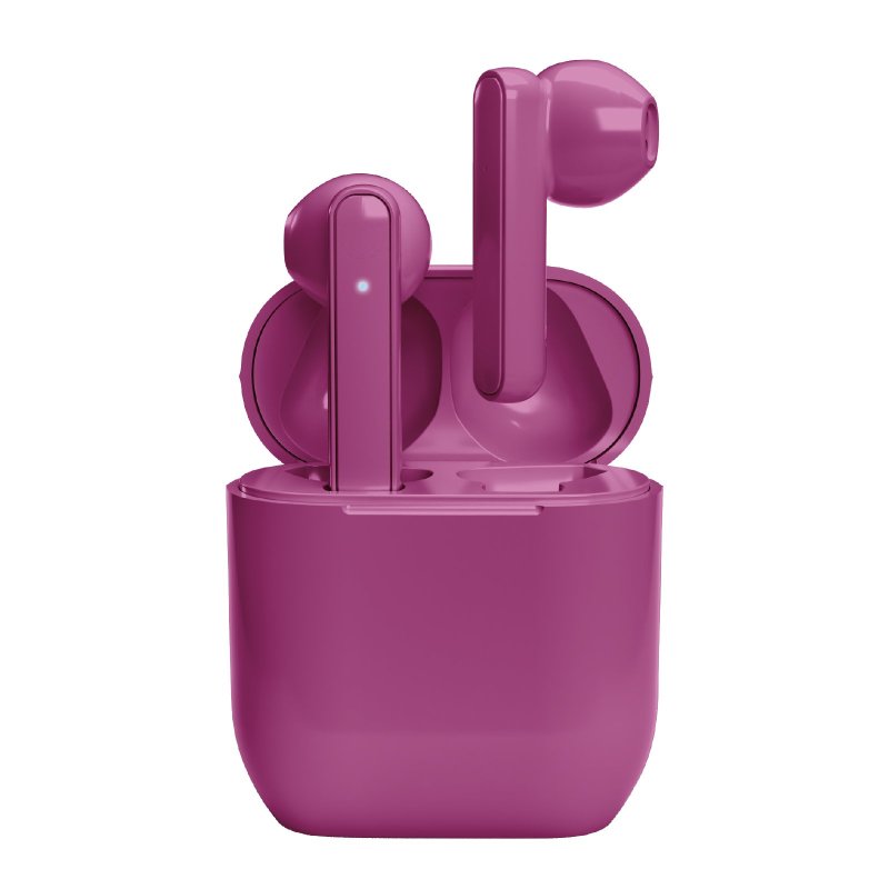 Nubox True Wireless Stereo høretelefoner. Violet