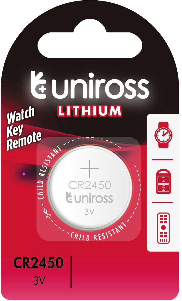 Uniross Lithium CR2450
