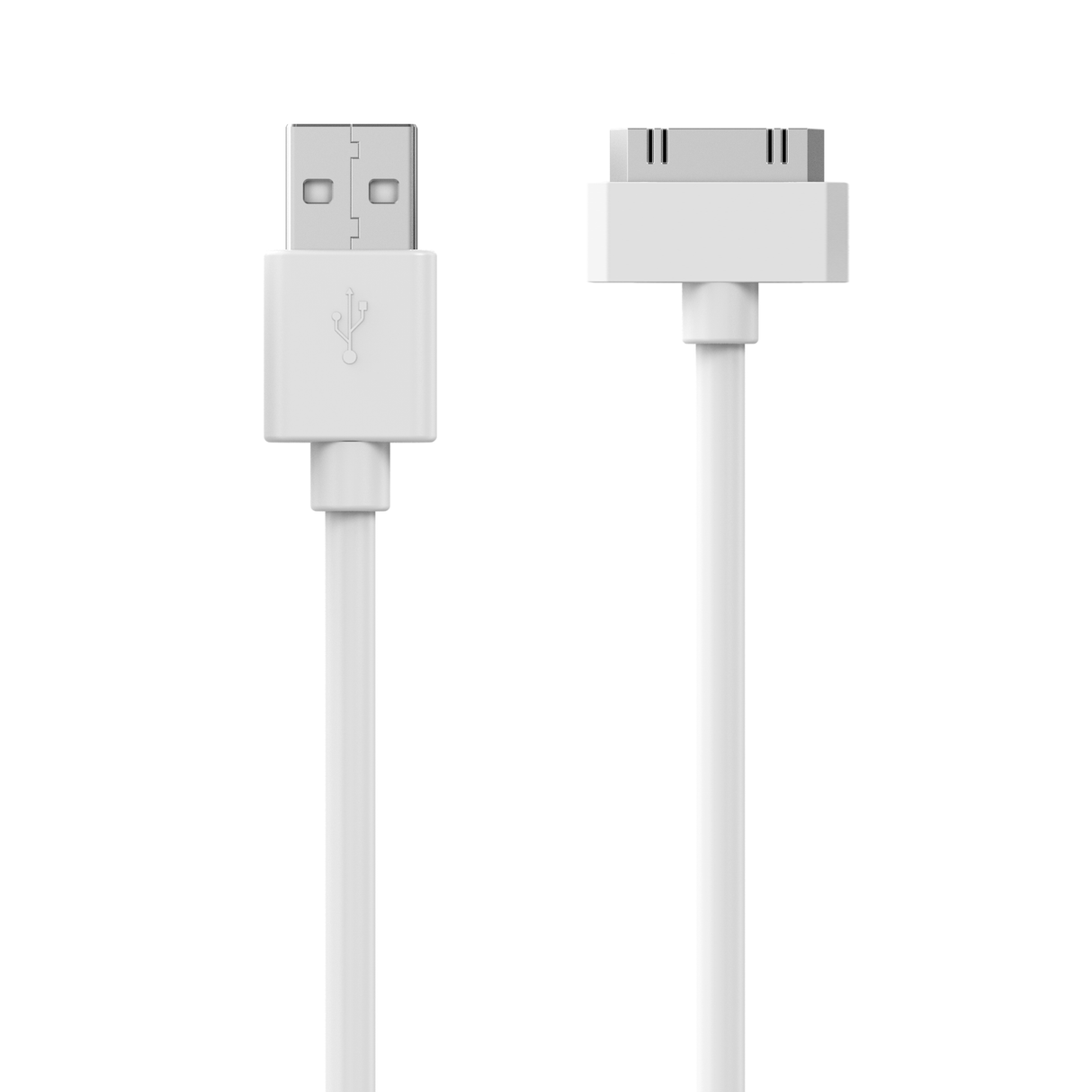 Sinox Apple™ 30-pin kabel. 2m. Hvid